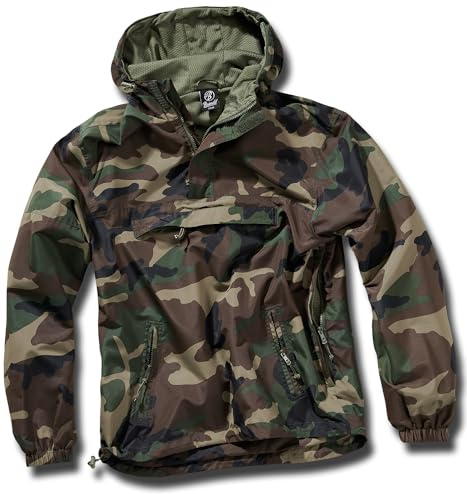 Brandit Summer Windbreaker US Version, Woodland, L