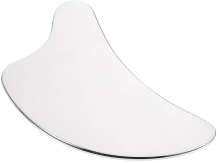 Homoyoyo Stainless Steel Face Scraper for Massaging Facial Massage Tool Scraping Board for Skincare Routine