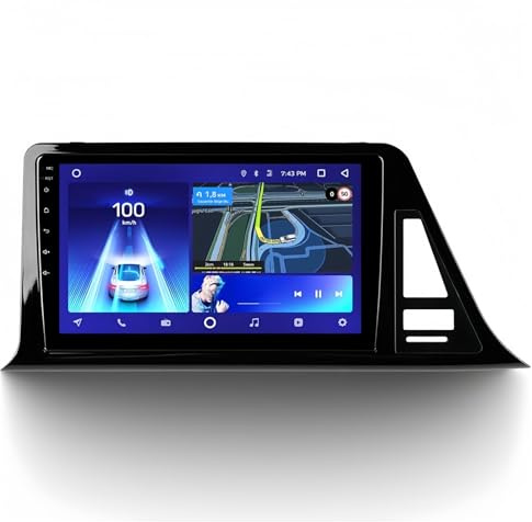 Autospieler Für Toyota C-HR für CHR 2016-2020 Autoradio Multimedia-Videoplayer Navigation GPS Android Nr. 2din 2 Din DVD(C-HR CC2P 1Din 64GF2)