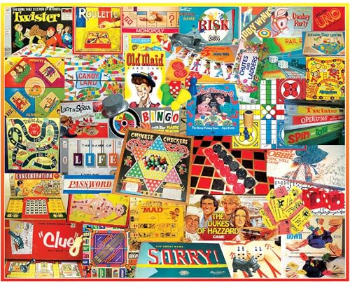 White Mountain 1000 Piece Jigsaw Puzzle, The Games We Played