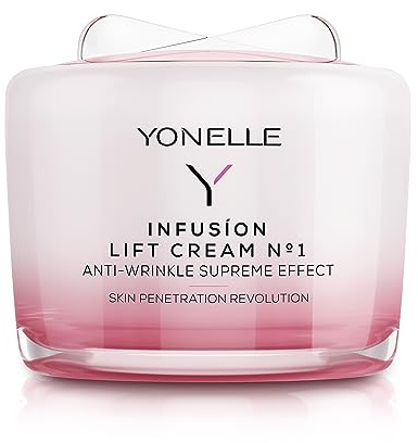 YONELLE Lifting-Infusionscreme - Retinol Creme mit NANODISC™ - Face Care - Gesichtspflege mit Peptiden - Gesichtscreme Damen - Anti Falten Creme - Feuchtigkeitscreme 55 ml