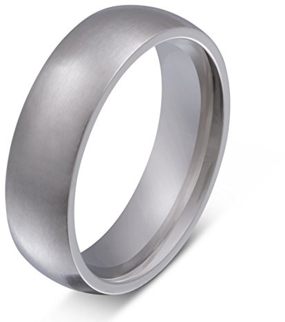 Juwelier Schönschmied - Unisex Partnering Freundschaftsring Ehering Elevator Edelstahl inkl. persönliche Wunschgravur Nr10H