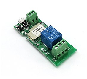 Aihasd Inching/Selbstverriegelung WiFi Kabellos Smart Switch Relaismodul DC 5V Für Zutrittskontrollsystem Smart Home APP-Fernbedienung
