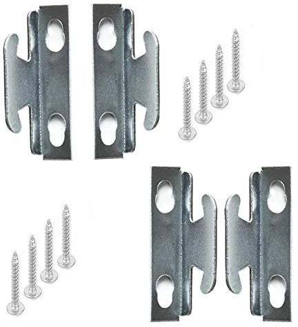 Curtain Rod Bracket 4pcs Curtain Hook Accessories Middle Support Curtain Rod Bracket Silver Color