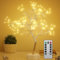SUPOOBE Albero decorativo a LED, lampada da tavolo con 108 luci