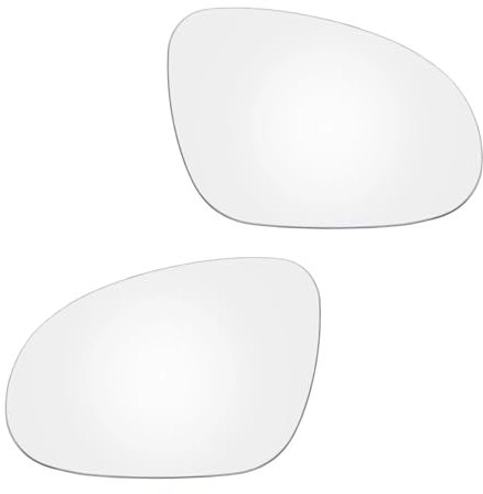Außenspiegel Für VW Für Golf Für GTI 5 Für MK5 Für Jetta 2006-2010 Für Passat Für B6 3C Links Rechts Seite Spiegel Glas Weitwinkel Konvex Türspiegelglas(Left and Right)
