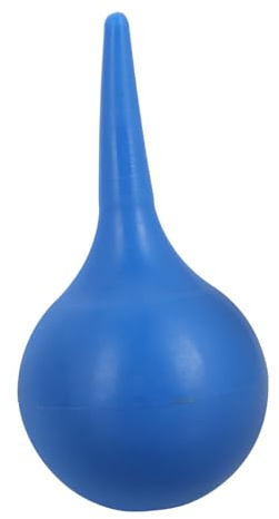 Bolsa de Succión de Goma para Oídos 90ml Pvc para Lavado | Azul, Eliminación de Cerumen, Uso Seguro y Suave, para Adultos y Niños