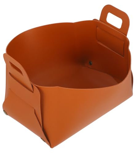 Cabilock Foldbare Pu- Aufbewahrungsbox Für Schreibtisch Multifunktionaler Organizer Für Schlüssel Münzen Und Kosmetik Stilvolle Dekoration Für Eingangsbereich Und Büro