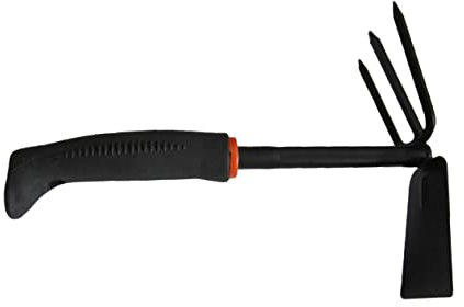 Happyyami 2stücke Garten Doppelhacke Handwerkzeuge Metall Erkennung Schatzjagd Werkzeug Hacke Für Gartenarbeit Rostfrei