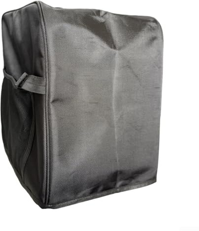 Honseadek Cubierta protectora antipolvo para electrodomésticos de cocina TM7 con tela Oxford plegable, asa, bolsillos laterales de malla y correa enrollable