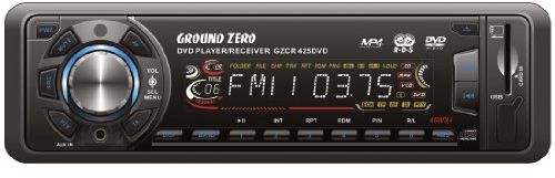 Ground Zero GZCR 425DVD - B DVD/CD/MP3/USB/SD/MMC Radio 4 x 40 W Blaue Beleuchtung