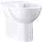 GROHE Stand-WC-Kombination BAU Keramik 39349 ohne Spülkasten alpinweiß