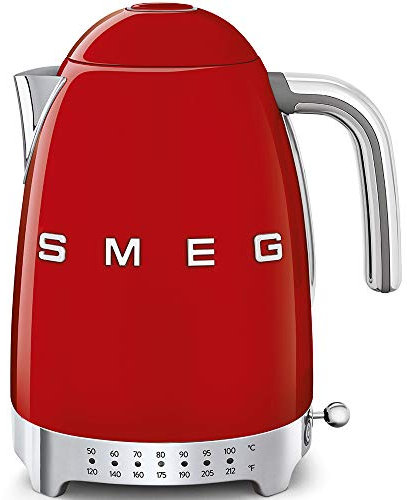 Smeg - Variable temperature kettle in retro 50s style
