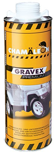 Chamäleon Unterbodenschutz 1KG schwarz, weiß, grau Bitumen für Spritzpistole Steinschlagschutz Karroseriereparatur