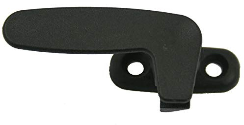 Poignée de fenêtre - Verrouillage - Pour caravane, camping-car, caravane - Noir - Gauche