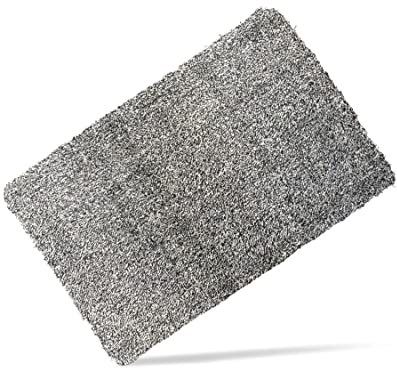 Vani Fußmatte - Türmatte für innen und überdachte Außenbereiche - rutschfeste Sauberlaufmatte - Microfaser Matte (60 x 90cm)