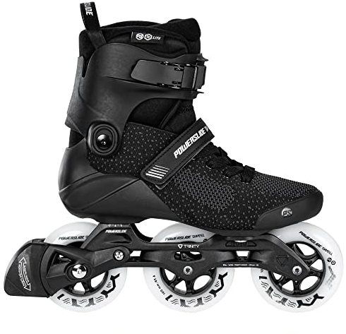 Powerslide Inline Skate Swell Lite Black 100, für Fitness, für Damen und Herren