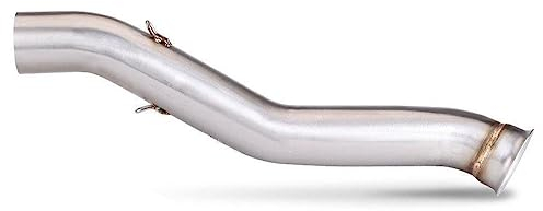 Auspuff Abgasanlage Motorrad-Auspuffanlage Mittlere Link-Rohrverbindung 51 Mm Für Duke Für 790 890 Für Adventure R 2020 2021 Endrohre (Größe : A)
