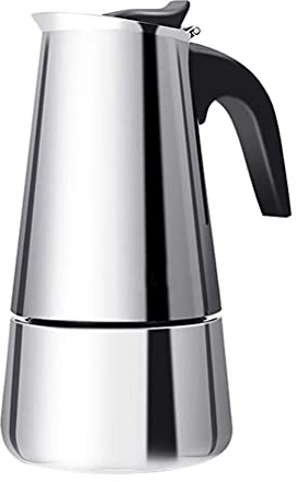 Stovetop Espresso Maker, Moka Pot, Italian Coffee Maker 4/6/9 Cup Moka Coffee Maker, Stainless Steel Moka Coffee Maker, Espresso Coffee Maker with Hob, Italian Moka Percolator