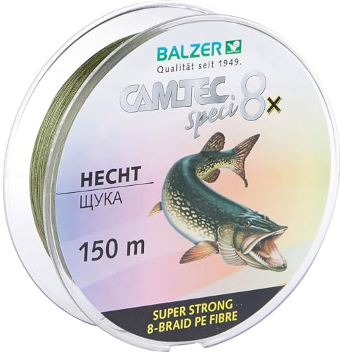 Balzer Camtec Speci 8X Hecht 150m 0,18mm(12,0kg)
