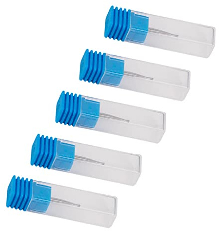 Elektrischer Schleifer, Gravierstift für Kopf, 5 Stück, Schleif-Bit-Zubehör, 2,35 mm Griff für Metall, Stein, Glas, Oberfläche, Auto-Gravurstift-Set, professioneller Gravurstift, elektrischer