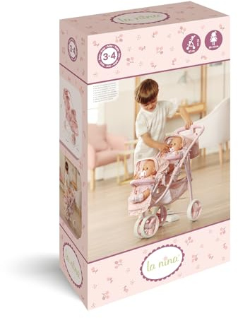 Diset Twin Stroller Olivia, from 4 years old