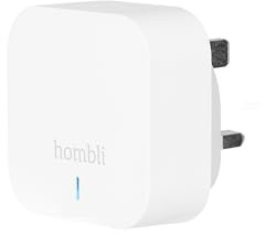 Hombli Smart Bluetooth Bridge | Wireless Remote Gateway for Motion and Contact Sensors with App Functionality | Easy Installation | Compatible with Google, Alexa, and Siri