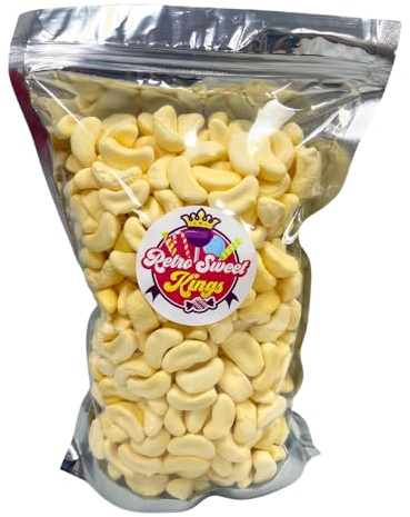 Mini Foam Bananas Sweets 500g Bag, Pouch