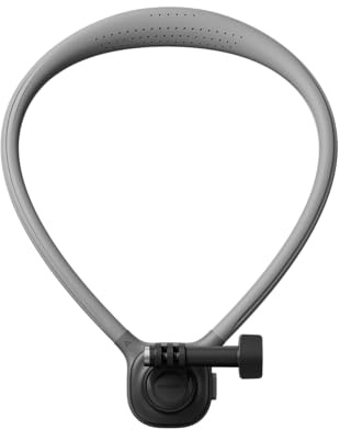 Insta360 Hals-Halterung für Go 3/3S, X4, X3, Ace/Ace Pro – für freihändige First-Person-Povs, 360° verstellbare Basis für vertikale und horizontale Aufnahmen