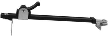 ARTIBETTER Barre de Sécurité pour Porte-fenêtre Verrou de Châssis de Fenêtre Barre de Verrouillage de Fenêtre Fonction de Maintien Ouvert pour Serrure de Porte Coulissante