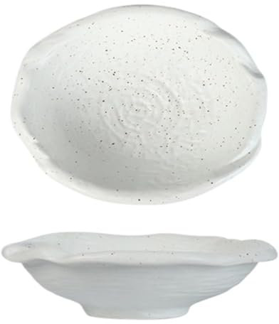 YGDYFDC Ensaladera Madera Cuenco De Cerámica Irregular, Ensaladera De Frutas, Cuenco Grande De Ramen Con Forma Especial For El Hogar, Cuenco De Sashimi, Regalo De Vacaciones Ensaladera Portatil(T)