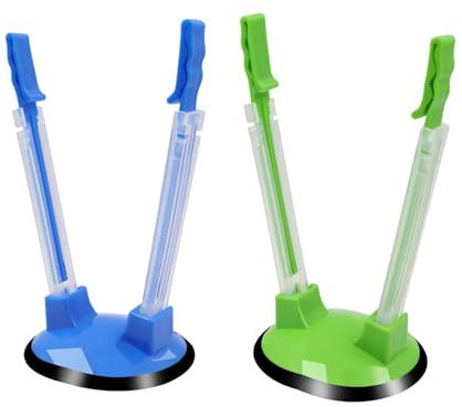 Lot de 2 PièCesréGlables pour Sacs à Sandwich, Sacs de Rangement Alimentaires Supports en Plastique RéUtilisables pour,pour Les Sacs de PréParation de Repas, Support de Sac pour Gadgets de Cuisine