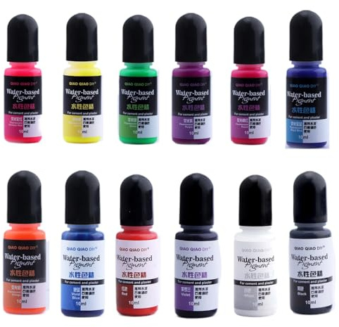 seawang Color Pigments Water Based Pigment for Concrete Casting Cement Dye Colouring Ceramic Powder Plaster Gypsum(B)