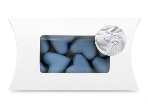 Vela fundente aromática para quemador, vela de té, paquete regalo de 115g, 8 corazones, cera orgánica, productos naturales, aroma de Grasse, producto fabricado en Francia. (ropa fresca)