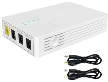 Reliable UPS Battery Backup Power Supply For Routers And Fiber Optical Modems