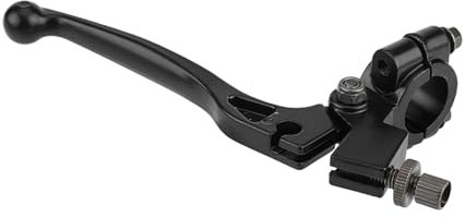 GERLJ Leve frizione per moto Leva frizione pieghevole per manubrio da 22 mm e 7,8 pollici con supporto per Dirt Bike 50