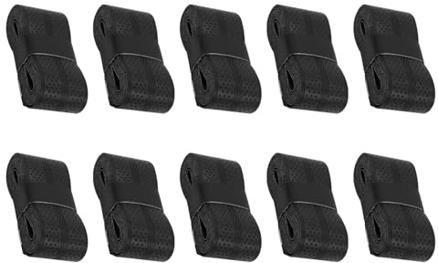 Rainway 10 unidades de cinta de agarre para raquetas de tenis, cinta antideslizante para raquetas de bádminton, bandas autoadhesivas para raquetas de tenis, bádminton, squash, pádel, palo de golf