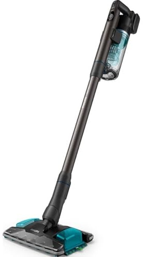 PHILIPS XC8155/01 Upright Vacuum Cleaner, 25.2V, 0.6l, 4 Modes, 80 Minute runtime, PowerCyclone 12 Technology, Smart LCD Screen