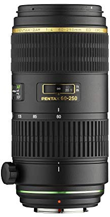 Pentax Objectif 60-250mm f/4 ED (IF) SDM pour Appareil Photo Num érique
