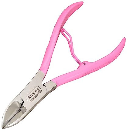 professionnel Coupe-ongles Cutter Pince à ongles épais Rose Grip Poignée