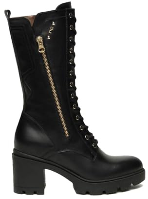 Nero Giardini I514882D Stivali Donna in Pelle - Nero 35 EU