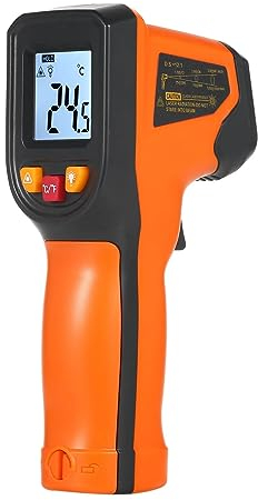 NJTY T600A Digital Infrared Thermometer -50~600℃ Laser Pyrometer Gun Non-Contact Laser Temperature Meter Industrial Tools