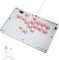 Sehawei Haute42 Arcade Stick 16Keys All-Button Gamerfinger with Turbo Functions & Custom RGB,Arcade Controller Street Fight for PC/Ps3/Ps4/Switch/Steam Game Keyboard-Supports Hot Swap & SOCD