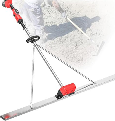 Kit Vibrante per massetto in calcestruzzo Raschietto elettrico per calcestruzzo, utensile vibrante per la finitura del calcestruzzo, utensile vibrante per massetto elettrico per la lavorazio