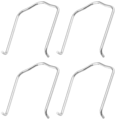 Durlo 4 PCS Auto Kühler Wasser Schlauch Flansch Halte Frühling Clips 1J0121142 Schlauch Rohr Halte Clips Klemmen Auto Teile