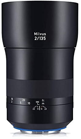 ZEISS Milvus Objectif plein format 135 mm f/2 pour monture Canon EF ZE, noir