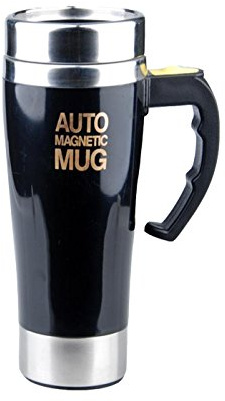 Mengshen Self Stirring Coffee Cup Stainless Steel Mug
