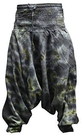SHOPOHOLIC FASHION Harem Pantalones Informales, Tie Dye 31, Talla única (Pack de 24) para Mujer