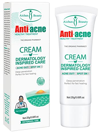 AICHUN BEAUTY Anti-Acne Cream Oil Control Reduces Scars Pores 20g