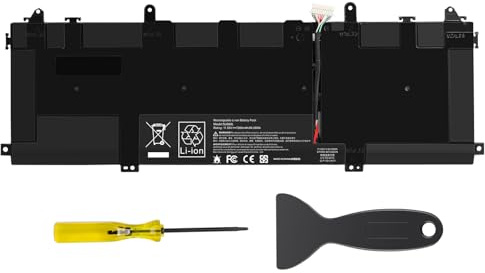 ASUNCELL 11.55V/84.08Wh SU06XL Laptop Akku für HP Spectre X360 15-DF0000 15-DF0000NF 15-DF0000NO 15-DF0000NV 15-DF0000NX 15-DF0xxx 15-DF1xxx, SU06XL HSTNN-DB8W L29048-271 L29184-005 SU06084XL